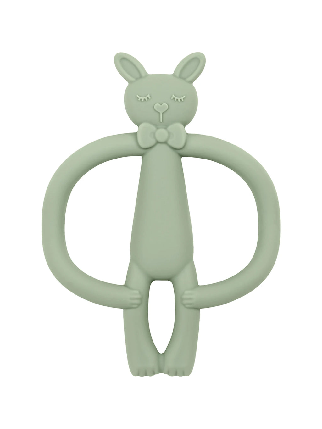Soft Silicone Bunny Teething Ring