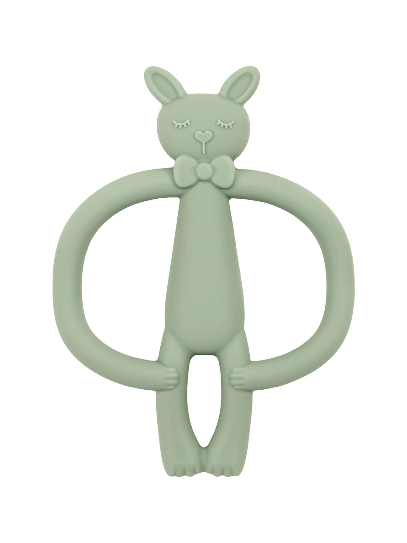 Soft Silicone Bunny Teething Ring