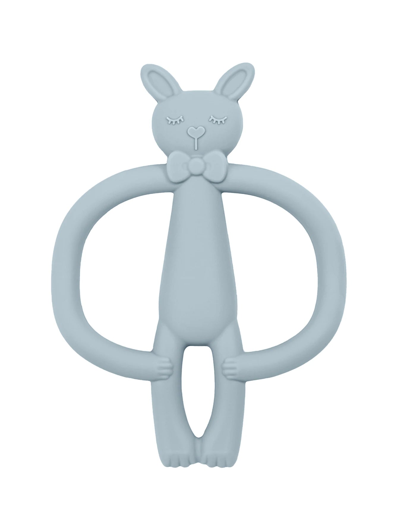 Soft Silicone Bunny Teething Ring