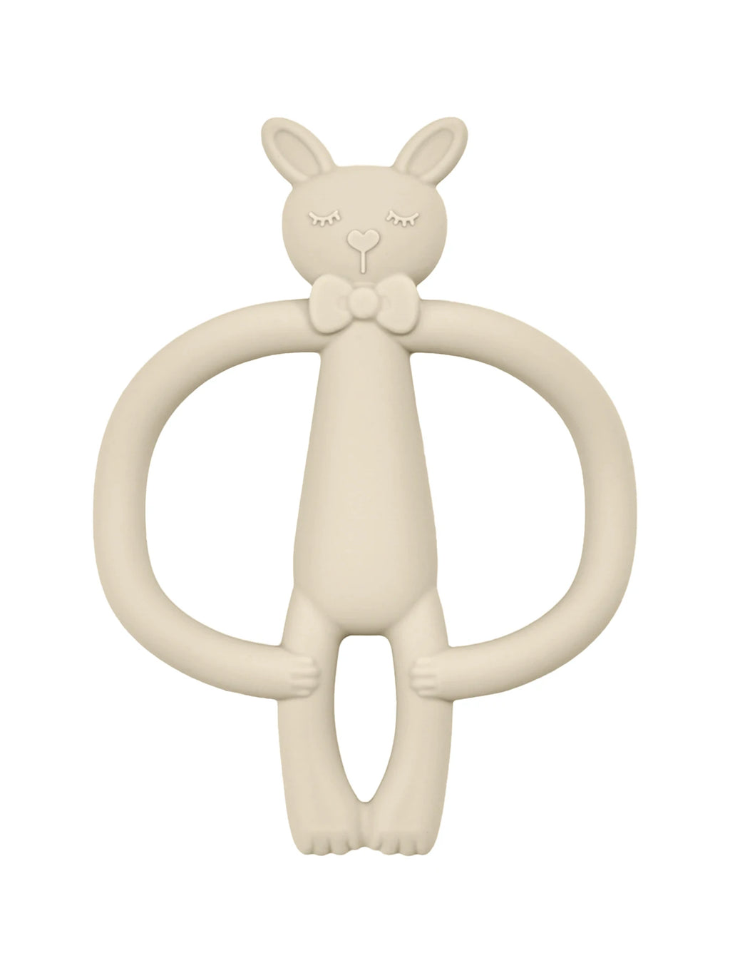 Soft Silicone Bunny Teething Ring