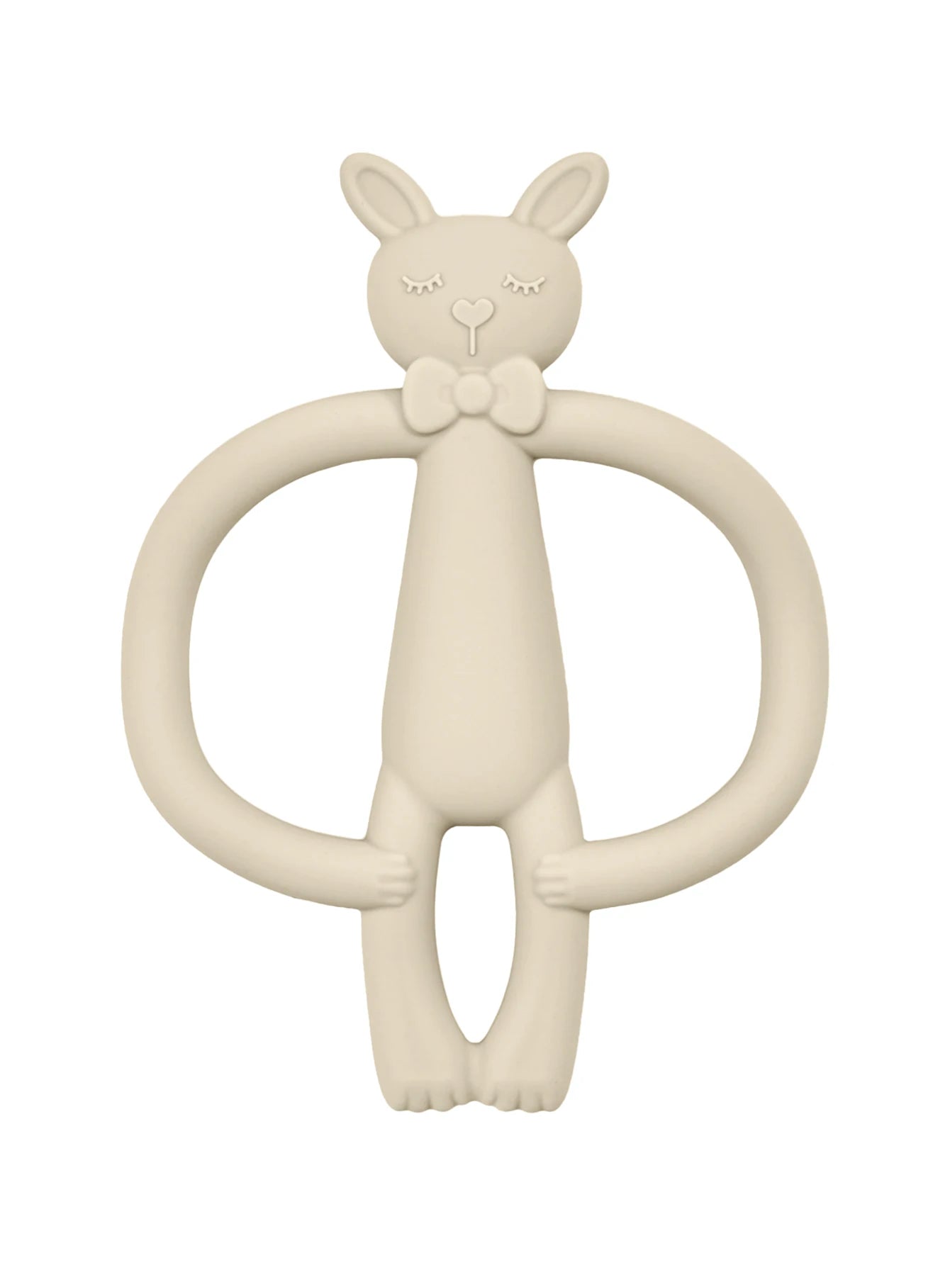 Soft Silicone Bunny Teething Ring