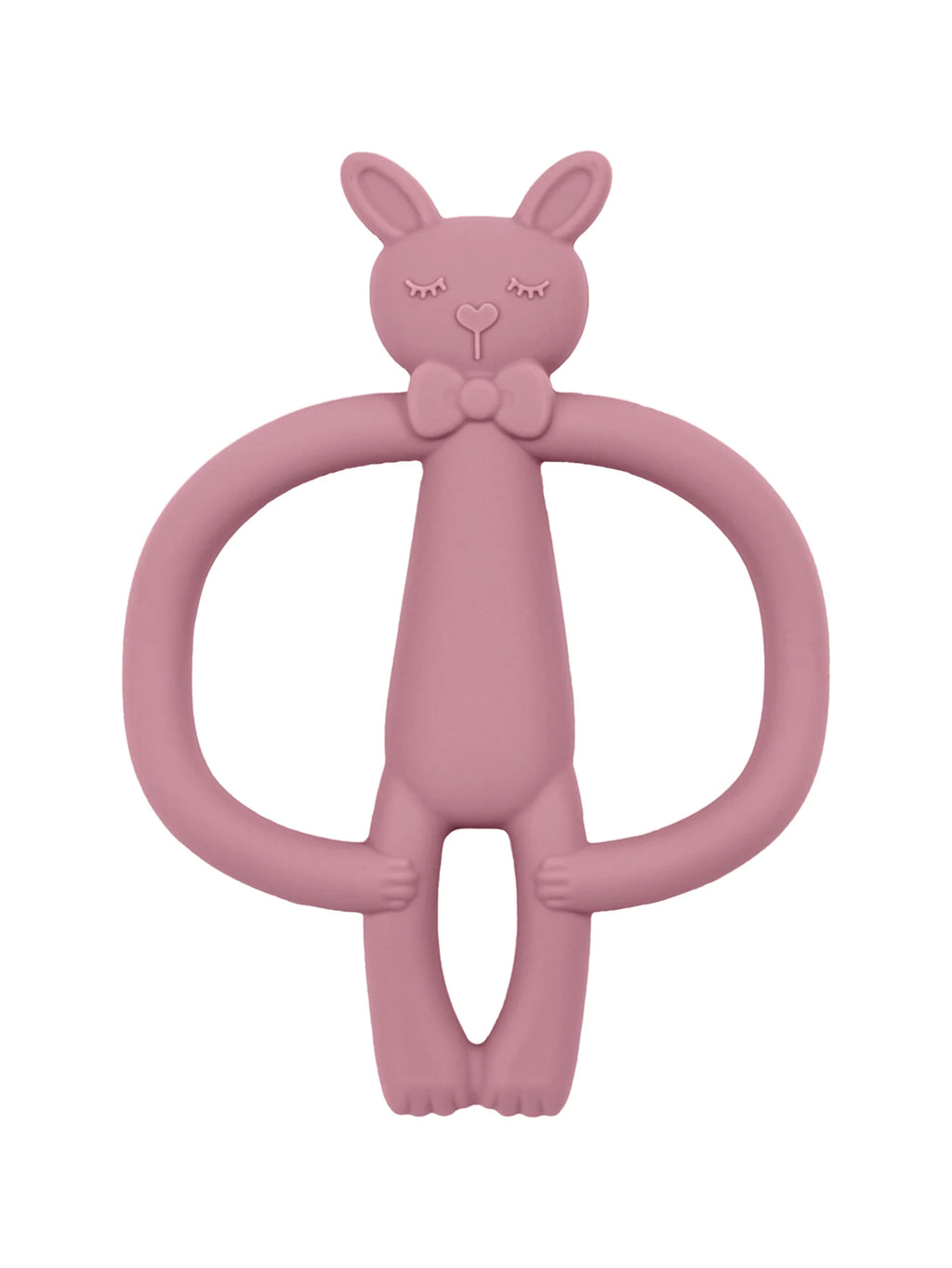Soft Silicone Bunny Teething Ring
