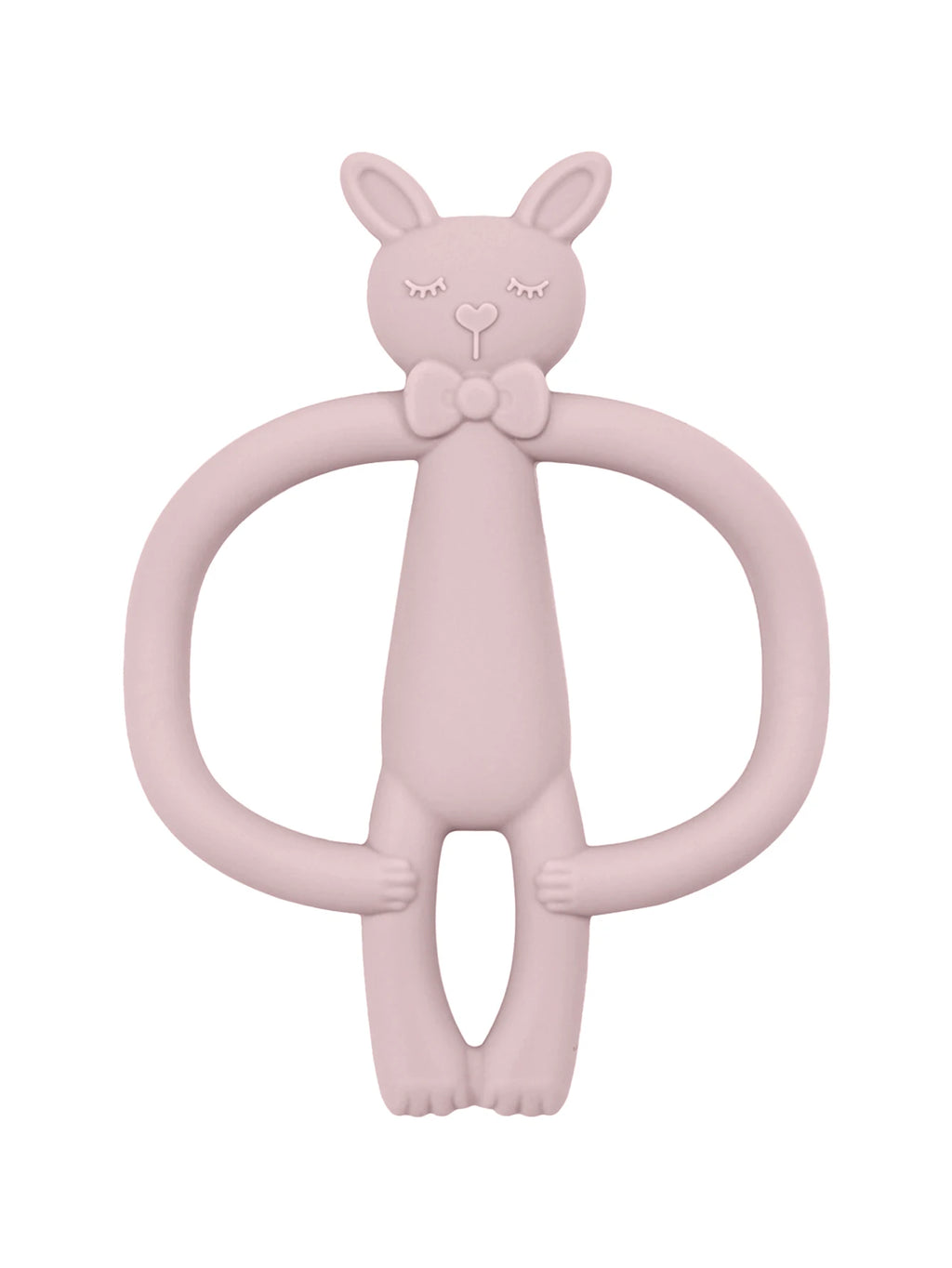 Soft Silicone Bunny Teething Ring