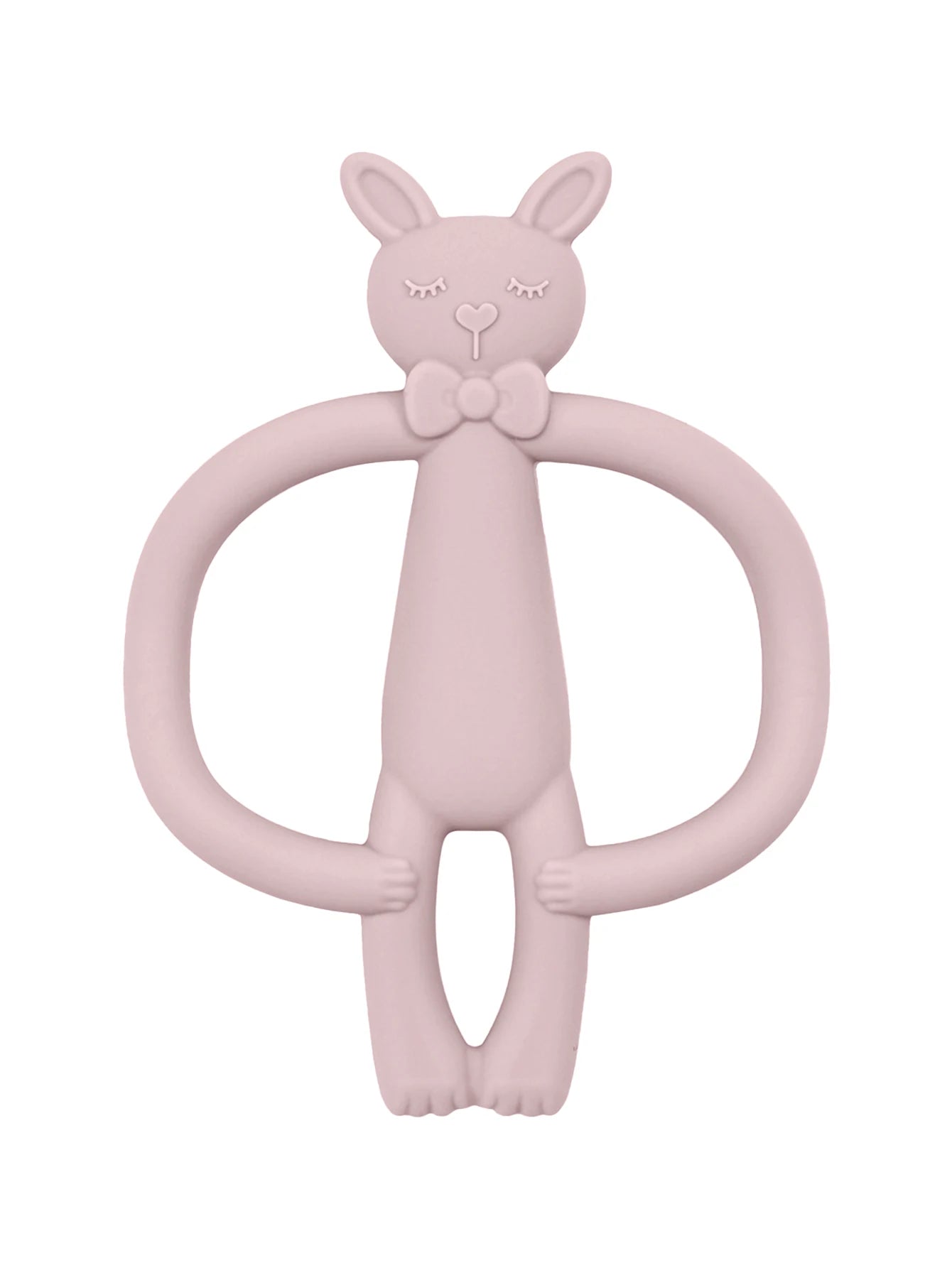 Soft Silicone Bunny Teething Ring